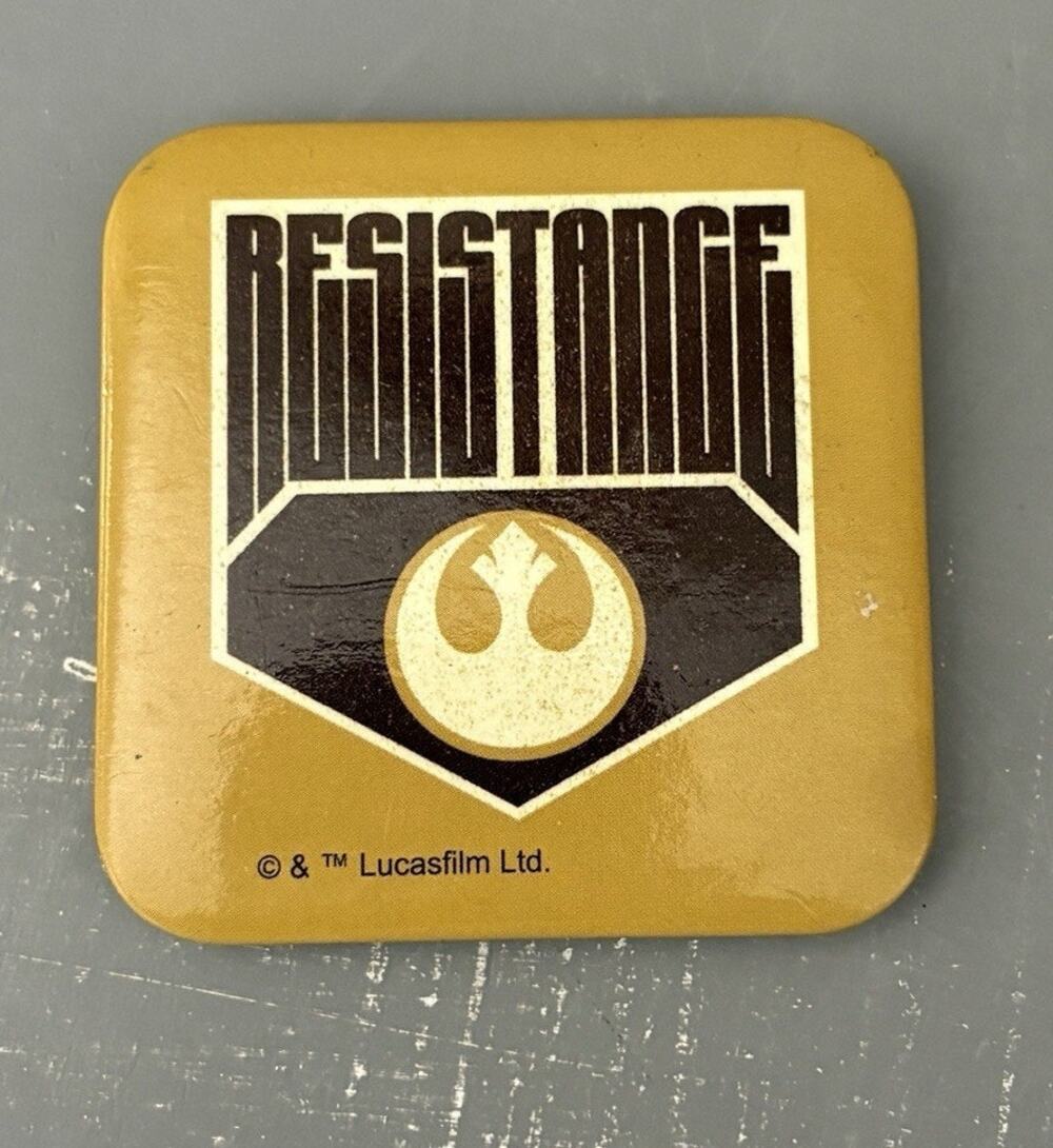 Star Wars Resistance 2 1/2" Metal Pin Pinback Button by Lucasfilm Ltd.